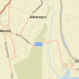 Bosco Mesola Street Map