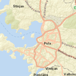 Pula-Pola Street Map