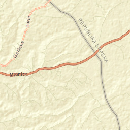 Mionica Street Map