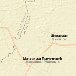 Uzveće Street Map