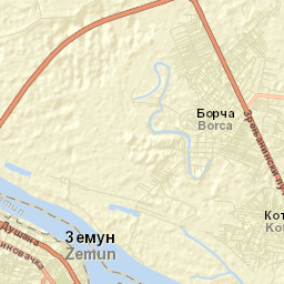 Zemun Street Map