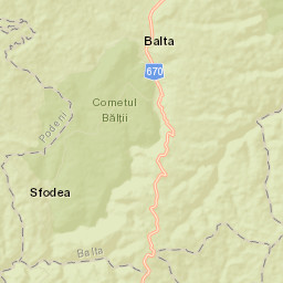 Balta Street Map