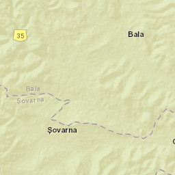 Comuna Bala Street Map