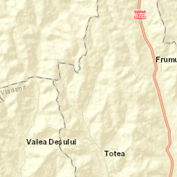 Comuna Licurici Street Map