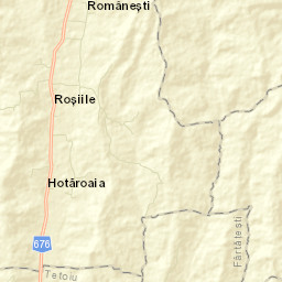 Roşiile Street Map