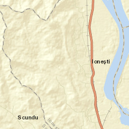 Comuna Ioneşti Street Map