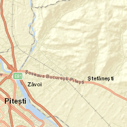 Oraș Ştefăneşti Street Map