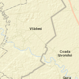 Comuna Măneşti Street Map