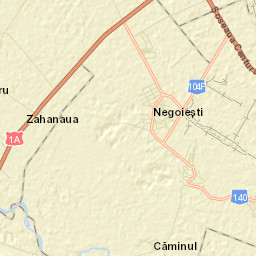 Negoiești Street Map