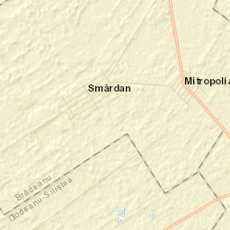 Comuna Brădeanu Street Map