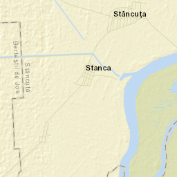 Comuna Stăncuţa Street Map