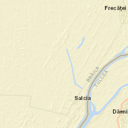 Comuna Frecãţei Street Map