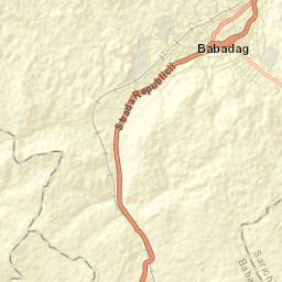 Babadag Street Map