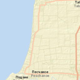 Peschanoye Street Map
