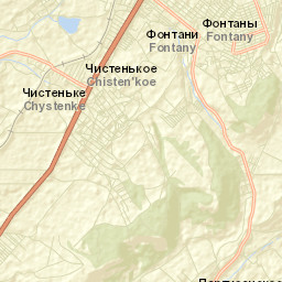 Fontany Street Map
