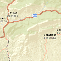 Dachnoye Street Map