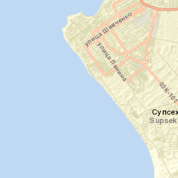 Anapa Street Map