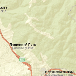 Verkhnebakanskiy Street Map