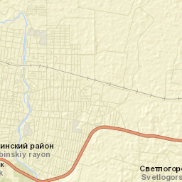 Abinsk Street Map