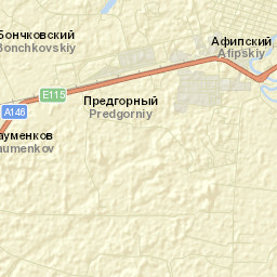 Afipskiy Street Map