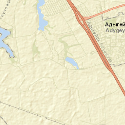 Adygeysk Republican Urban Okrug Street Map