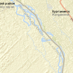 Kurganinsk Street Map