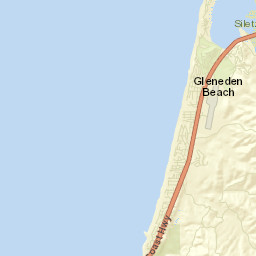 Lincoln Beach Street Map