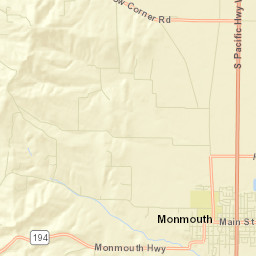 Stadium Drive North Monmouth OR 97361 Street Map