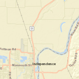 Independence Street Map