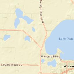 Waconia Street Map