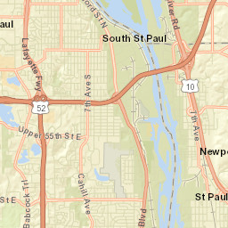 Newport Street Map