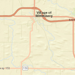 Wittenberg Street Map