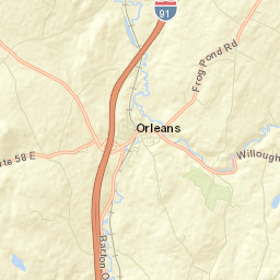 Orleans County Street Map