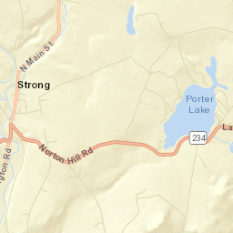 Strong Street Map