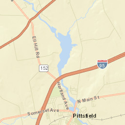 Pittsfield Street Map