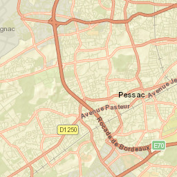 Mérignac Street Map