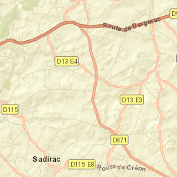 Sallebœuf Street Map