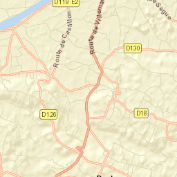 Mouliets-et-Villemartin Street Map