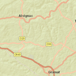 Gramat Street Map