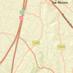 Étoile-sur-Rhône Street Map
