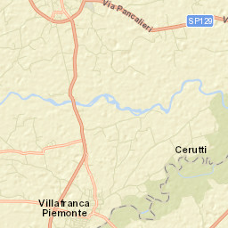 Villafranca Piemonte Street Map