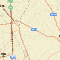Caramagna Piemonte Street Map