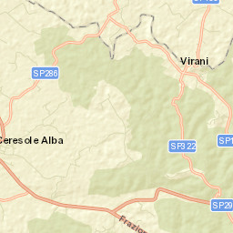 Ceresole Alba Street Map
