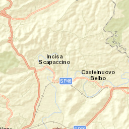Cortiglione Street Map