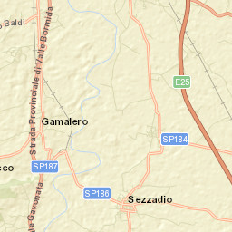 Borgoratto Alessandrino Street Map