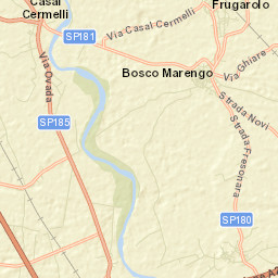 Frugarolo Street Map