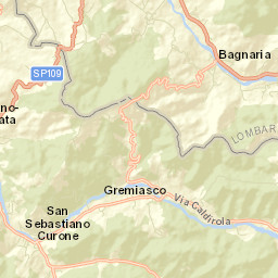 Bagnaria Street Map