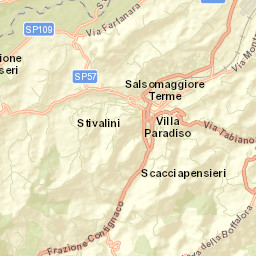 Salsomaggiore Terme Street Map
