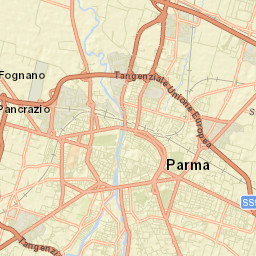 Parma Street Map