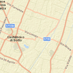 Cadelbosco di Sotto Street Map